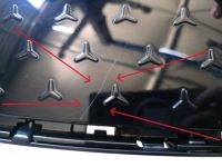 фото thumb №6, Mercedes benz w243 ega рестайлинг решётка радиатора a2438886600