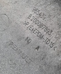 фото thumb №9, Молдинг накладка кришки багажника ted69 renault espace iv 8200007893