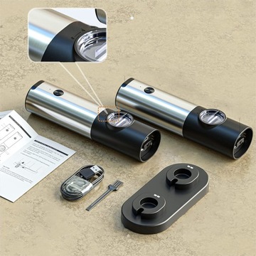 USB ЭЛЕКТРИЧЕСКАЯ МЕЛЬНИЦА ДЛЯ СОЛИ И ПЕРЦА КУХНЯ