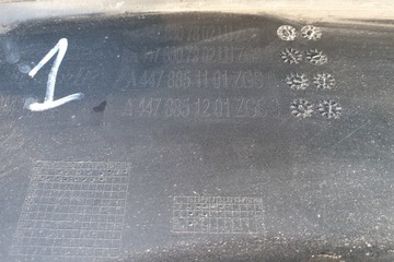 фото thumb №13, Mercedes vito v-klasa w447 447 задній бампер зад