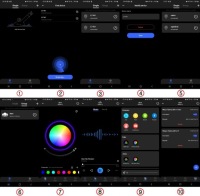 НЕОНОВАЯ СВЕТОДИОДНАЯ ЛЕНТА 8 М 5050 RGB С БЛУТУЗ, ПРИЛОЖЕНИЕ, ПУЛЬТ ДИСТАНЦИОННОГО УПРАВЛЕНИЯ, ЦВЕТНАЯ ЛЕНТА