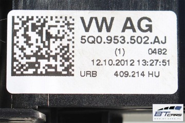фото thumb №7, Vw golf 7 passat b8 подрулевые рычаги рулевой/подрулевой 5q0953502aj 5q0 953503521bb 5q0 953 521