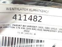 фото thumb №5, Вентилятор кондиционера vw passat b8 2.0tdi