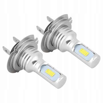 2 ŻARÓWKA LED H7 12-24V 80W 6000K BIAŁA