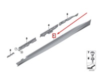 фото thumb №7, Bmw 3 gran turismo f34 правый коромысло панель trim 51778061652 8061652