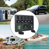 фото thumb №15, Панель переключателей 12-24v usb переключатели выключатель