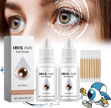 Капли для глаз, меняющие цвет, капли для глаз IrisInk, капли для глаз Irisink, меняющие цвет глаз