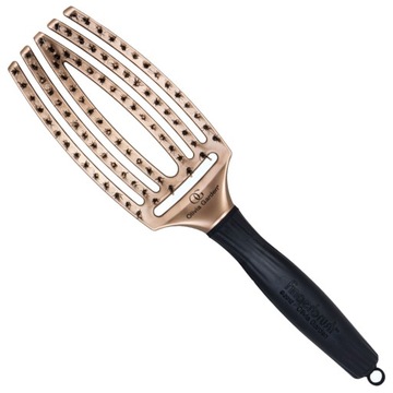 Szczotka do czesania włosów Olivia Garden ROSE GOLD FingerBrush do włosów