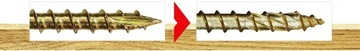 ШУРУРЫ СТОЛЯНЫЕ ПО ДЕРЕВО 3х30 КОНИЧЕСКИЕ TORX 500шт WKCS-30030 KLIMAS