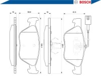 фото thumb №3, Bosch тормозные колодки тормозные alfa romeo 166 2.0 t.spark