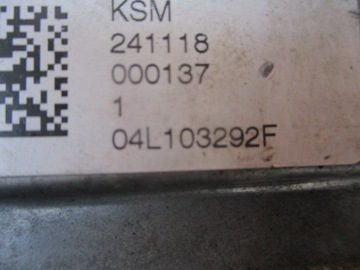VW AUDI SEAT SKODA 2.0 TDI DFG WAŁKI ROZRZĄDU 04L103308C V290 USZKODZONE