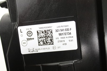 фото thumb №8, Лампа передня ліва повний led vw passat b8 рестайлінг