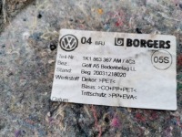 фото thumb №9, Покрытие напольная 1k1863367am vw golf v 3d