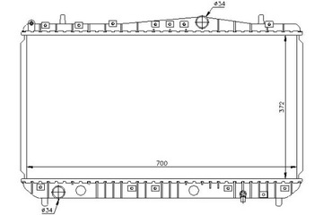 фото thumb №14, Радиаторов двигателя chevrolet lacetti 04- 1.4 i 16v