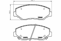 фото thumb №1, Тормозные колодки тормозные honda перед cr-v textar