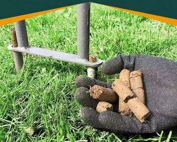 РУЧНОЙ ТРУБОЧНЫЙ АЭРАТОР ДЛЯ АЭРАЦИИ И ПОШЛИВКИ ГАЗОНА, ТВЕРДЫЙ