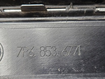 фото thumb №11, Нижня решітка бампера передньої перед volkswagen touareg ii 7p6853677f