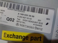 Радіо navi mercedes w245 05-11 a1698203989 a2038270062 Ціна, фото thumb