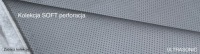 Антрацит GT Перфорированная эко-кожа SOFT Обивка автомобиля, потолок