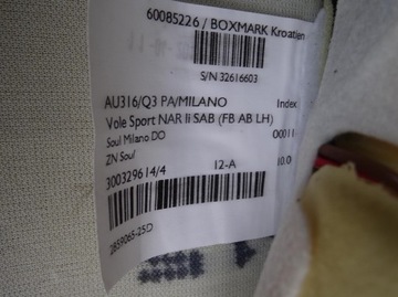 фото thumb №9, Audi q3 8u рестайлинг 11-18 обивка сиденье левый перед переднее кожа с подогревом