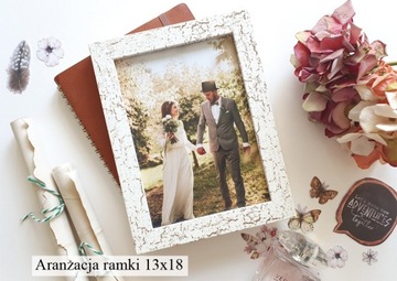 Рамка для фото квадратная Италия 20х20, треснутая