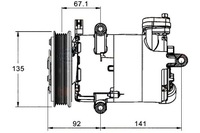 фото thumb №2, Компрессор компрессор кондиционера [hella]
