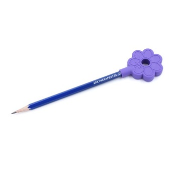 Gryzak ARK Pencil Flower, Kwiatek na Ołówek Czerwony