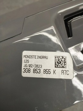 фото thumb №8, Vw arteon планка порогова ліва 3g8853855k la7c