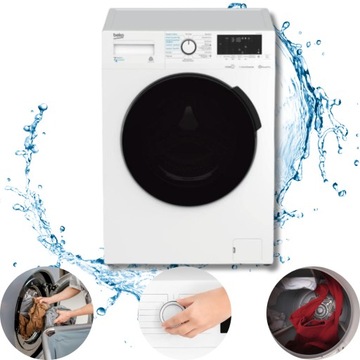 Beko HTV7716XW SteamCure Стирально-сушильная машина 45см 7кг/4кг Розетка D3470