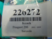 фото thumb №9, Peugeot 206 hb przed lift 1.1 8v лічильник пробіг 191tys 9645096480