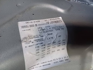 фото thumb №14, Seat leon 3 iii 5f 14r капот кришка двигуна lx7w odpryski