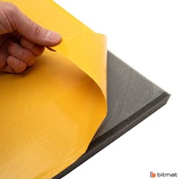 фото thumb №10, Мат піна губка шумоізоляційна акустична 25x100cm