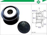 фото thumb №2, Зчеплення jednokierunkowe генератора [ina]