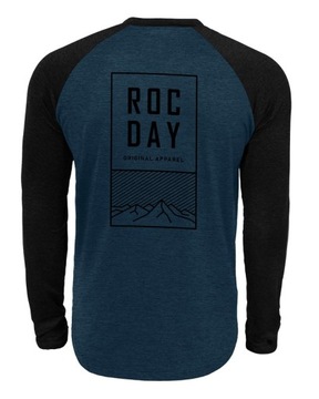 Rocday Jersey Stage Sanitized CZARNO-NIEBIESKI, XL