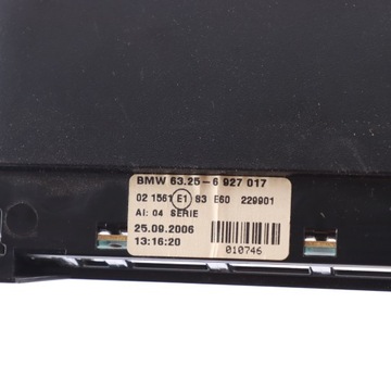 фото thumb №10, Bmw e60 третье свет сплав сплава лампа 7145659 6927017