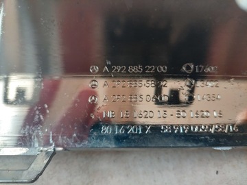 фото thumb №13, Хром - спойлер - перед - mercedes gle w292 - amg