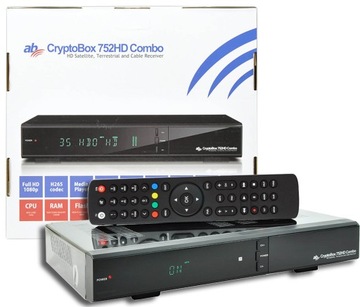 Декодер Combo AB CryptoBox 752HD CI+ для модулей nc+ Canal+ Cyfrowy Polsat