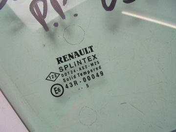 фото thumb №3, Стекло стекло дверь правый перед renault scenic ii 2005 год