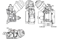 фото thumb №1, Nissens радіатор оливи alfa romeo mito chevrolet aveo fiat doblo