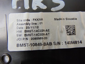 фото thumb №8, Спидометр манометр ford focus mk3 1.0 ecoboost европа