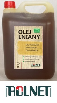 Льняное масло Пропитка для каменного дерева 5л STRONG