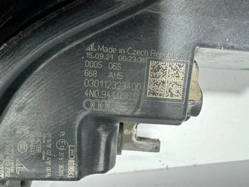 фото thumb №6, Audi a8 d5 рестайлинг лампа левая перед передняя полный led matrix 4n0941036c