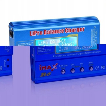 IMAX B6 80W 6A Ładowarka Lipo NiMh Li-ion Ni-Cd Cy