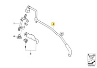 фото thumb №1, Шланг odparowania бака bmw mini r53 r52 оригинальный 13907541089