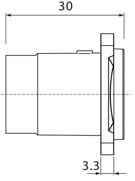 ROXTONE RAE8FD-C5 ПРОХОДНАЯ РОЗЕТКА ETHERNET CAT5 RJ45