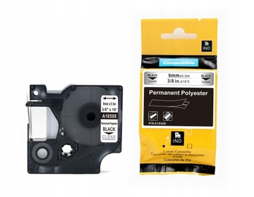 Taśma poliester 9mm do DYMO RHINO 18508 Przeź