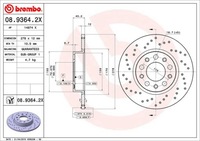 фото thumb №3, Тормозные диски тормозные задняя alfa romeo spider 2.0 2.2 jts