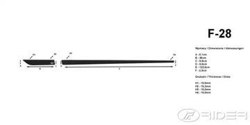 фото thumb №8, Opel adam 2013-19 планки боковые