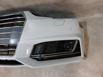 фото thumb №11, Audi a4 b9 8w s line бампер перед переднє комплектний ls9r радари