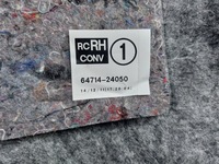 фото thumb №3, Обшивка багажника правый lexus rc f rcf